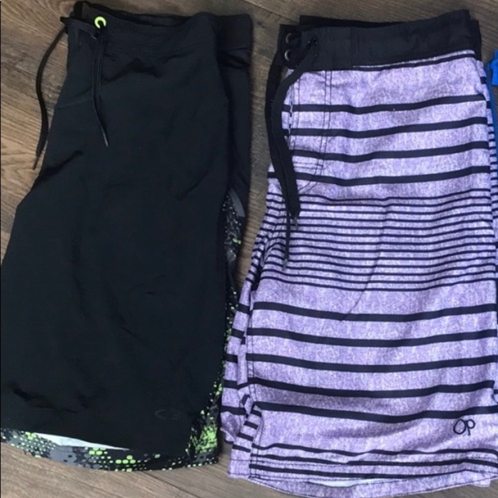 Men’s Swim Trunks Bathing Suits Medium (2 pair)